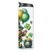 St. Patrick's Day Thermal Tumbler Thermosbeker (Geroteerd rechts)