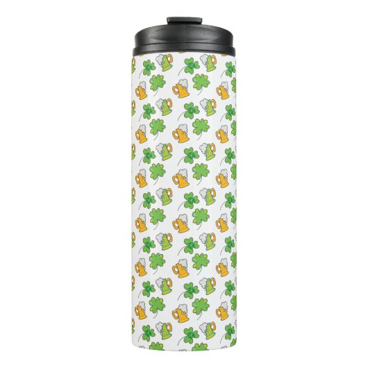 St. Patrick's Day Thermal Tumbler Thermosbeker (Voorkant)