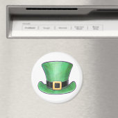 St Patrick's Day Top hat Magneet (Insitu (Vaatwasser))