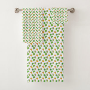 St. Patrick's Day Towel Set Bad Handdoek