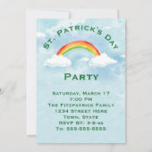St. Patrick's Day  Tractor Save the Date (Achterkant)
