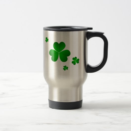 St. Patrick's Day Travel Mug (Droit)
