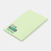 St Patrick's Day  Truck Green Beer 4x6 Post-it® Notes (Schuin)