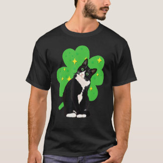 St. Patrick's Day Tuxedo Kat Mannen Vrouwen Kinder T-shirt