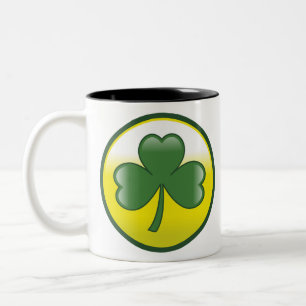 St. Patrick's day 🍀 Tweekleurige Koffiemok