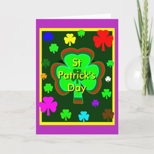 St Patrick's Day UCreate Modèle Purple The MUSEU (Devant)