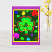 St Patrick's Day UCreate Modèle Purple The MUSEU (Fleur jaune)