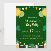 St Patricks Day uitnodiging (Voorkant / Achterkant)