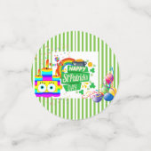 St. Patrick's Day Verjaardag Confetti (Kleine voorkant)