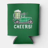 St Patrick's Day  Vrachtwagen Groen Bier Blikjeskoeler (Voorkant)