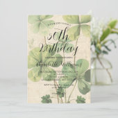 St Patrick's Day Vrouwen 50ste verjaardag Kaart (Staand voorkant)