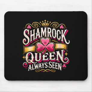 St. Patrick's Day Vrouwen Klaver Koningin Sint Pat Muismat