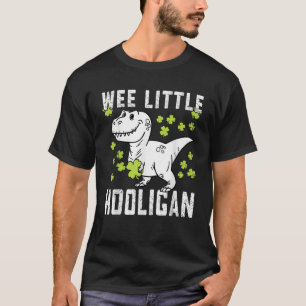 St Patricks Day was een kleine hooligan peuter jon T-shirt