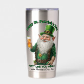 St Patrick's Day Water Bottle Geïsoleerde Drinkbeker (Voorkant)