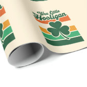 St Patricks Day We Little Hooligan Grappig Cadeaupapier (Rol Hoek)