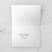 St. Patrick's Day Wedding, Maid of Honor Invite (Binnen)