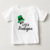 St. Patrick's Day - Wee Little Hooligan Design T-s (Voorkant)