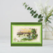 St. Patrick's Day Wenskaarten Waterford Uitzicht Briefkaart (Staand voorkant)
