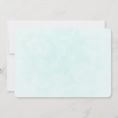St. Patrick's Day Whimsical Rainbow & Clover Party Kaart (Achterkant)