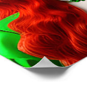 St. Patricks Day Woman Poster (Hoek)