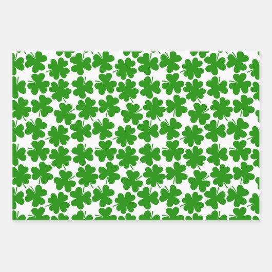 St.Patrick's Day Wrapping Paper set van 3 (Voorkant 3)