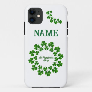 St Patrick's Day Wreath Thunder_Cove iPhone 11 Hoesje