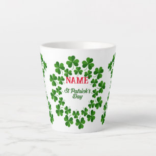 St Patrick's Day Wreath Thunder_Cove Latte Mok