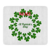 St Patrick's Day Wreath Thunder_Cove Snijplank (Voorkant)