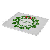 St Patrick's Day Wreath Thunder_Cove Snijplank (Hoek)