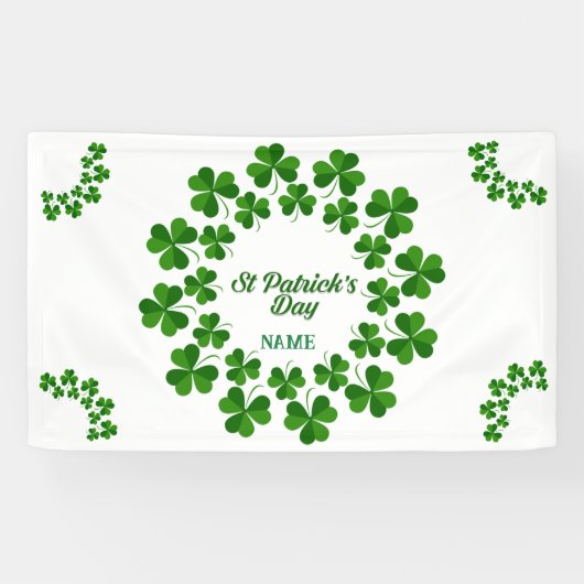 St Patrick's Day Wreath Thunder_Cove Spandoek (Horizontaal)