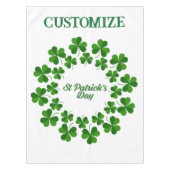 St Patrick's Day Wreath Thunder_Cove Tafelkleed (Voorkant)