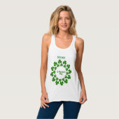 St Patrick's Day Wreath Thunder_Cove Tanktop (Volledige Voorkant)