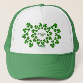 St Patrick's Day Wreath Thunder_Cove Trucker Pet (Voorkant)
