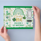 St. Patrick's Day Zakje Lucky One Chips Verpakking Flyer (Hand)