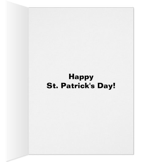 St. Patrick's Day Zingend Iers met Beer, ZSSG (Binnen (Rechts))