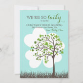 St. Patrick's Day Zwangerschap Aankondiging (Voorkant)