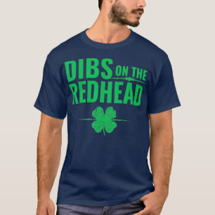 St Patricks DayDibs op de Redhead T-shirt