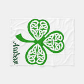 St Patricks DayFleece Lap Deken voor Rolstoel (Voorkant (Horizontaal))