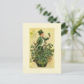 St. Patrick's dragen van het groen Briefkaart (Staand voorkant)