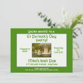 St. Patrick's-feest bij Forsythfontein, Savannah, Kaart (Staand voorkant)