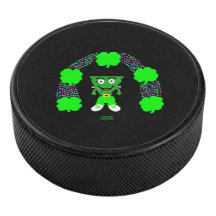 St. Patrick's Franken Cheese Hockey Puck