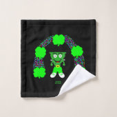 St. Patrick's FrankenCheese Bathroom Towel Set Bad Handdoek (Wasdoekje)