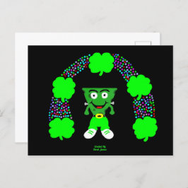 St. Patrick's FrankenCheese Briefkaart