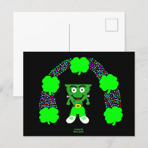 St. Patrick's FrankenCheese Briefkaart