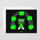 St. Patrick's FrankenCheese Briefkaart (Voorkant / Achterkant)