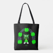 St. Patrick's FrankenCheese Canvas tas (Achterkant)