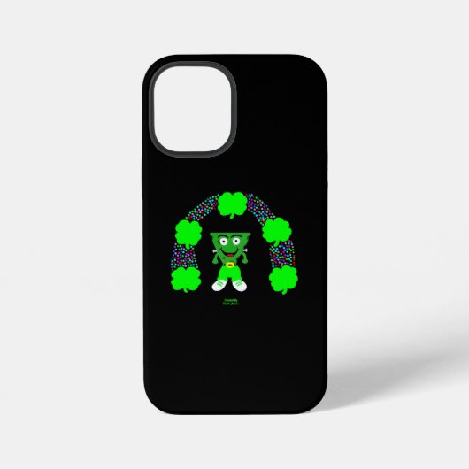 St. Patrick's FrankenCheese iPhone 12 Mini Coque (Verso)