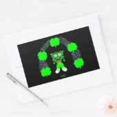St. Patrick's FrankenCheese Rectangle Sticker (Envelop)