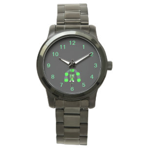 St. Patrick's FrankenCheese Unisex Black Watch Horloge
