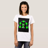 St. Patrick's FrankenCheese Women's White T Shirt (Voorkant volledig)